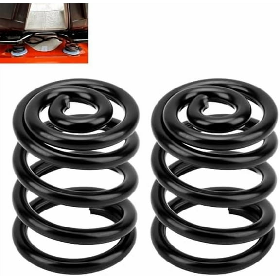 2 Pack 587613301 124181X Lawn Tractor Seat Compression Spring for Husqvarna Cub Cadet Lawn Mower HU700L HU725AWD HU800AWD HD775HW HU700H Models, Black$$Tools