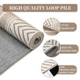 thumbnail image 3 of BorderRugs 2x6Runners Rugs for Hallways Thin Non Slip RugsHallway Runnerfor Bedroom Bathroom,Grey, 3 of 9