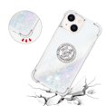 thumbnail image 5 of Funda para iPhone 15 con Brillo Líquido Flotante, Purpurina, Parachoques y Anillo Giratorio Soporte, 5 of 5