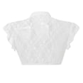 thumbnail image 3 of Womens Camisole Tops V Neck Elegant Short Sleeve Dirndl Costume Blouse Summer Tops for Women, 3 of 5