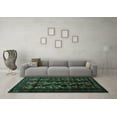 thumbnail image 3 of Ahgly Company Indoor Rectangle Persian Turquoise Blue Traditional Area Rugs, 3' x 5', 3 of 4