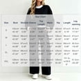 thumbnail image 4 of Atkumj Sweatsuits Women 2 Piece Outfit Casual Crew Neck Long Sleeve Tops and Elastic Waist Straight Leg Sweatpants Athleisure Sets Versatile Color Block Loose Two Piece Sets for Women Going Out M, 4 of 6