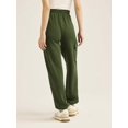 thumbnail image 3 of Scoop Women’s and Women's Plus Scubaknit Cargo Joggers, Sizes XS-4X, 3 of 4