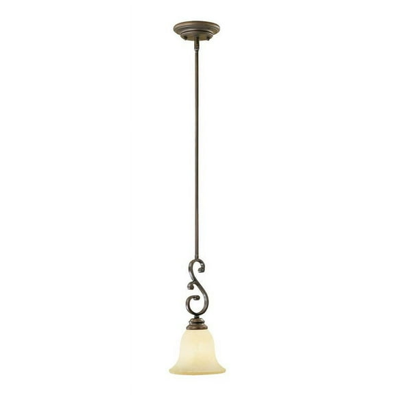 Millennium Lighting 53" 1 Light Metal Mini-Pendant Light in Rubbed Bronze