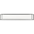 thumbnail image 5 of Koyal Wholesale Long Glass Candle Holder Centerpiece Box, Black 24 x 4 x 4 Inches, Centerpiece Tray Décor, 5 of 5