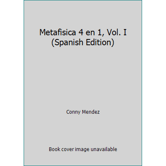 Pre-Owned Metafisica 4 en 1, Vol. I (Spanish Edition) (Paperback) 9806114264 9789806114265