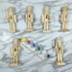 thumbnail image 5 of Estatuilla De Mu?eca De Madera 6 Piezas 12 Cm Juego De Adornos De Cascanueces De Navidad Personaje De Cascanueces De Madera Soldado Juguete Mu?eca De Madera Estatuilla Pintura ANGGREK Otros, 5 of 8