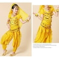 thumbnail image 4 of Huowey Kids Children Belly Dance Girl Performance Sets Trendy Dailywear, 11-12 Years, 4 of 5