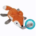 thumbnail image 6 of Nuby Fox Plush Toy Pacifier - orange, one size, 6 of 6