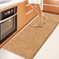 thumbnail image 2 of Luxurious Woven Cotton Thick Anti Fatigue Cushioned Kitchen Mat and Runner Set – 18" x 30" | 18" x 48", 2 of 5