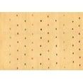 thumbnail image 1 of Ahgly Company Indoor Rectangle Solid Brown Modern Area Rugs, 2' x 3', 1 of 4