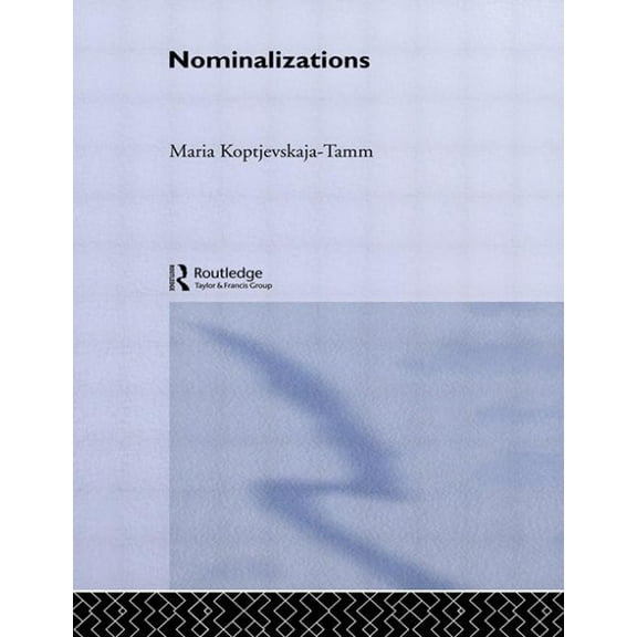 New Library of Psychoanalysis Nominalizations, (Hardcover)
