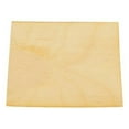 thumbnail image 1 of Package of 1, Large 22. 75" X 17. 5" X 1" Baltic Birch Wyoming State Cutout For Art & Craft Project, Made in USA, 1 of 1
