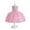 Bean Pink, variant on XBASW 2-10T Girls Sequins Princess Dresses for Toddler Baby Sleeveless Performance Tutu Flower Girl Party Gown for Kids