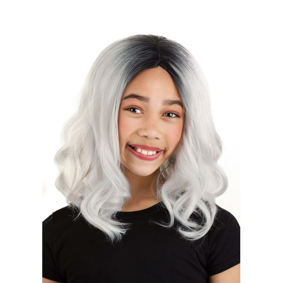 Kid's Gray Bob Wig