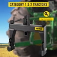 thumbnail image 1 of VEVOR Tractor de Enganche Rápido de 3 Puntos Ajuste de Enganche para Tractores, 1 of 9