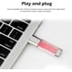 thumbnail image 3 of Memoria USB de 32 GB, bonita memoria USB de cristal rosa para pulgar, novedad, memoria USB, color rosa Ormromra CZDZ-HY35-2, 3 of 6