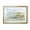Gold, variant on Sea Cove Impression I Premium Framed Print - Ready to Hang
