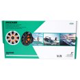 thumbnail image 2 of (2) kicker KM8 8" LED 360° Degree Swivel Chrome Surface Mount Boat Speakers, 2 of 27