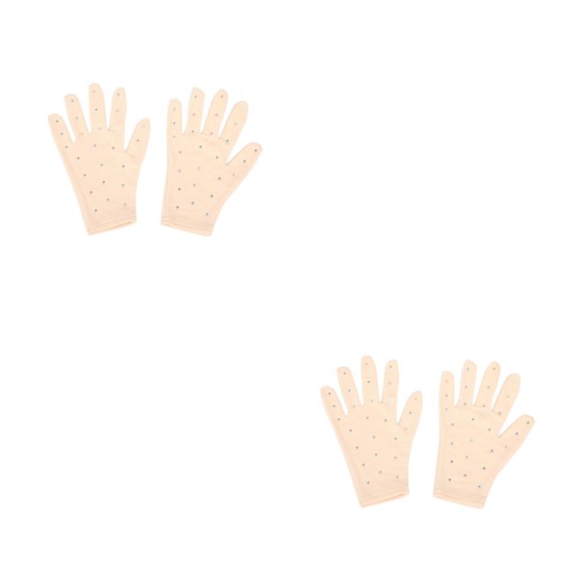 Qarigey Guantes de muñeca para patinaje artístico, mitones antideslizantes transpirables, guantes cálidos de cristal a prueba de viento para niños, Type5 NO5 Qarigey CBP472914