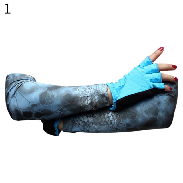 1 Pair Outdoor Sports Cooling Compression Arm Sleeves