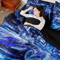 thumbnail image 4 of Castle Fairy Blue Car Boy Twin Bedding Sets,Extreme Sport Bedding Comforter Set, 4 of 8
