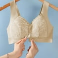 thumbnail image 4 of Fewfanhot New Ultra-Soft No Underwire Bra Women's Breathable Nylon Comfort Wireless Plus Size L-4XL Everyday Wear, 4 of 5