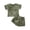 Green, variant on 2 PieceTie Dye Short Set for Toddler Boys Summer Outfit Baby Boys Fashion Short Sleeve T-Shirt+Y2k Athletic Shorts with Drawstring Sweatsuit Newborn Boys Clothes