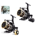 thumbnail image 2 of All Metal Fishing Reel 5.2:1 Metal Reel Cup15Kg Max Drag Power Spinning Wheel Fishing Coil Shallow Spool ,Rigid Aluminum Skeletal Frame, 2 of 5