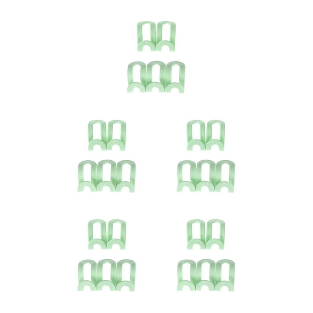 bedienty 5pcs Multi -function Wardrobe Space -saving Hanger Hook Coat Hook Plastic Closet Stack Hanger Rack Storage Wardrobe Organizer Green 5Set