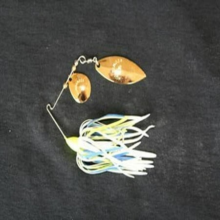 Humdinger Spinnerbait Lure Gold Colorado 1/4 Oz