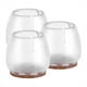 thumbnail image 5 of 16 piezas de PVC transparente para patas de mesa y silla, antideslizantes, protectores de suelo M, 5 of 12