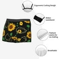 thumbnail image 5 of Wukai Flower (2) Print Men’s Underwear Breathable Boxer Briefs,&nbsp;Moisture Wicking & Breathable-Medium, 5 of 7