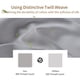 thumbnail image 2 of Fundas de Almohada Zaizaihome King Pack de 4 Bambú Refrescante Gris, 2 of 7