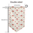 thumbnail image 5 of Wukai Flat Mushrooms Print Garden Flag 12.5x18 Inch Double Sided Sun-resistant Rain-resistant, Wrinkle-resistant Colorfast(Only Flag), 5 of 5