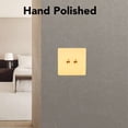 thumbnail image 3 of Interruptor de Palanca de Doble Control, imitación de color dorado Exquisito Aplicacia Resistente a la erosión Switch de acero para oxidable para dormitorio para dormitorio, 3 of 7