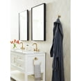 thumbnail image 2 of Amerock Arrondi Champagne Bronze Single Prong Robe Hook, 2 of 9