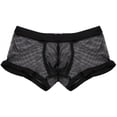 thumbnail image 1 of Calzoncillos de Tiro Bajo de Mal Transparente para Hombres Transpirables Pantalones Cortos de Ropa Interior Transparentes Baoblaze Ropa interior para hombre, 1 of 6