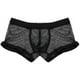 thumbnail image 1 of Ropa Interior Transparente para Hombre, Calzoncillos Tipo Bóxer s , Bragas, Bañadores Transparentes, Pantalones Cortos, Negro, Soledad Ropa interior para hombre, 1 of 7