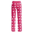 thumbnail image 5 of KPOPLK Wide Leg Sweatpants for Women Men Baggy Casual Drawstring Sweat Pants Trendy Athletic Grunge Clothes(Pink,XXXL), 5 of 5