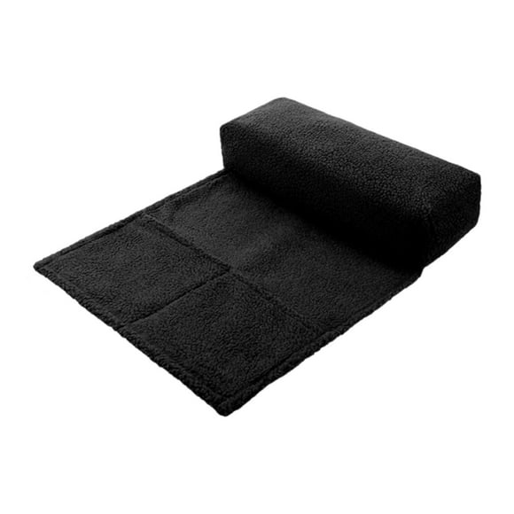 Luzkey recliner Headrest Pillow Chaise Lounge Head Pillow Compact Detachable Portable with Zipper Non Slip for Living Room Chair Men Black