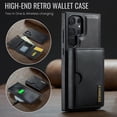 thumbnail image 4 of For Samsung Galaxy S25 Ultra S25Plus  Phone Case Wallet Case with Card Holder Magnetic For Samsung Galaxy S25 Leather Phone Cases, 4 of 10