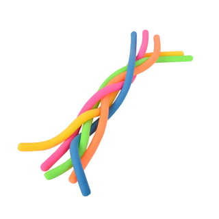 Glow in the Dark Stretch String Fidget Toy- Worm Noodle Strings Fidget