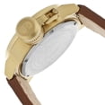 thumbnail image 2 of Women's 12968 Corduba Gold Tone Dial Crystal Accented Tan Leather Watch, 2 of 3