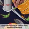 thumbnail image 6 of Coolnut 60" Halloween Pumpkin Outdoor Round Tablecloth, Waterproof Stain-Resistant Non-Slip Circular Tablecloth with Umbrella Hole and Zipper for Tabletop Backyard Party BBQ Decor, 6 of 7
