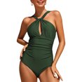 thumbnail image 1 of Charmo Maillot de Bain une Pièce pour Femmes Contrôle du Ventre Monokini, 1 of 7
