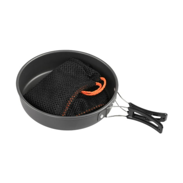 Sartén antiadherente sartén freby cooker portátil de cocina sartén de campamento para pesca mochilado de cocina picnic actividades al aire libre