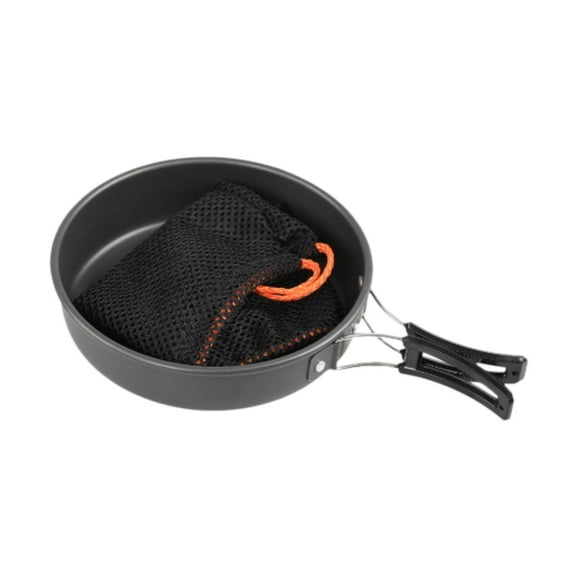 colaxi Non -Stick PANE Fry -Pan -compatible Cooking Camping Pan for Fishing Backpack Kitchens Picnic Outdoor Outdoor Activities