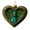 S, variant on LanSuare Animal Ornaments for Christmas Tree, 3.1" 2D Heart-shape Acrylic Forest Animal Christmas Ornaments, Christmas Hanging Ornament, Gift for Animal Lovers (Owl)