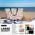 thumbnail image 5 of Xecao Canada Day for versatile beach bag for women includes zipper pockets and waterproof material, ideal for vacations and adventures., 5 of 7